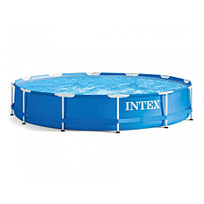 Каркасный бассейн для дачи круглый 366x76 cм, Intex 28210, фото 3
