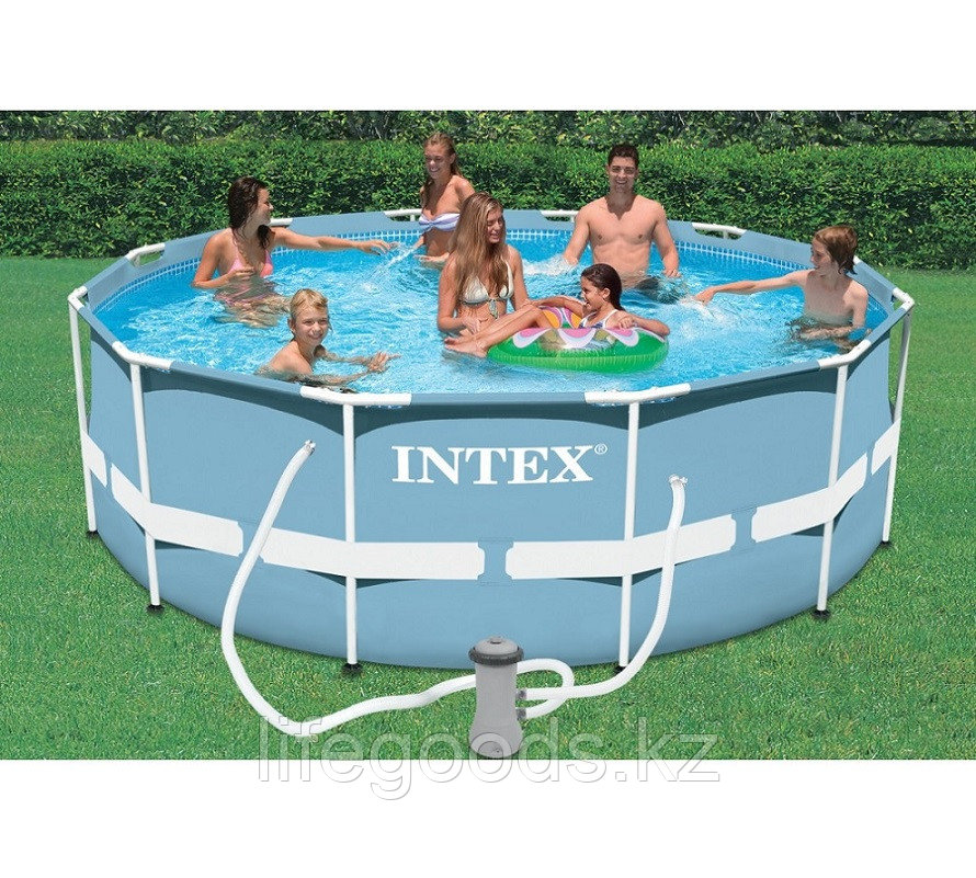 Каркасный бассейн для дачи круглый 366x122 cм, Intex 26718