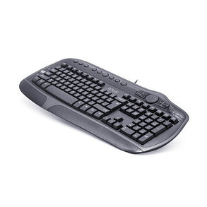 Клавиатура, Delux, DLK-9050UB, USB, Кол-во стандартных клавиш 104, 16 мультимедиа-клавиш, фото 2
