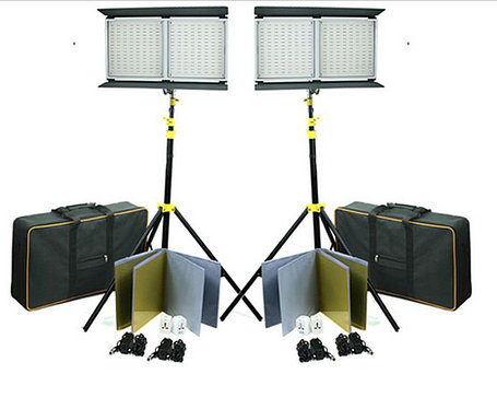 Светодиодная (LED) панель для фото / видео Camtree 2000 (2 осветителя), фото 2