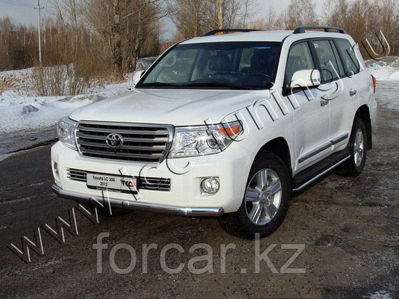 ОБВЕС защитно-декоративный из нержавеющей стали TOYOTA LAND CRUISER 200 с 2012 -, фото 2