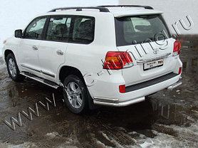 ОБВЕС защитно-декоративный из нержавеющей стали TOYOTA LAND CRUISER 200 с 2012 -, фото 3