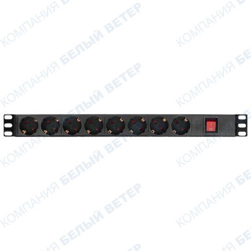 Сетевой фильтр SHIP 700508102, для шкафов и стоек 19"