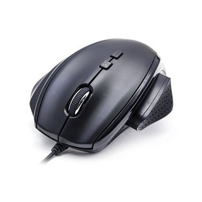 Мышь, Delux, DLM-537OUB, 7D, Оптическая, 1000-1600dpi, USB, кабель 1,5м, фото 2