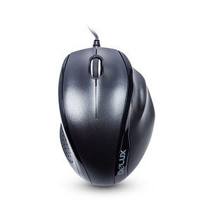 Мышь, Delux, DLM-396OUB, 3D, Оптическая, 1000dpi, USB, Длина кабеля 1,6 метра, Размер: 113,6*79,4*39,5 мм, фото 2
