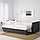 Диван-кровать 3-местный БРИССУНД темно-серый IKEA, ИКЕА , фото 3