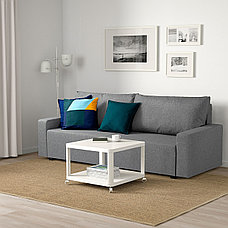 Диван-кровать 3-местный ГИММАРП светло-серый IKEA, ИКЕА, фото 2