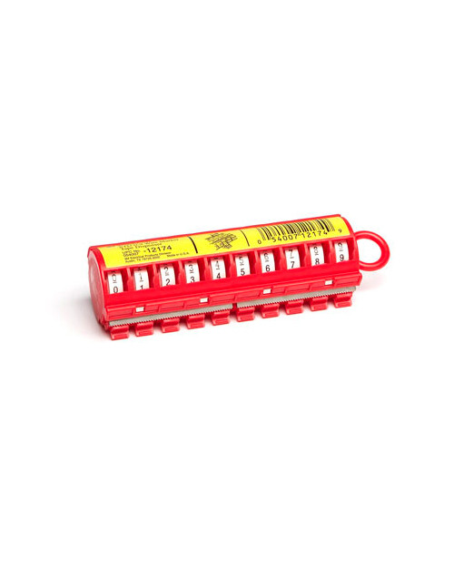 3М 80610733893 Scotchcode STD-0-9 диспенсер с маркировкой от "0" до "9"