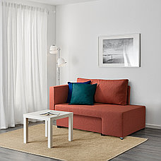 Диван-кровать 2-местный ГРЭЛЛЬСТА оранжевый IKEA, ИКЕА, фото 2