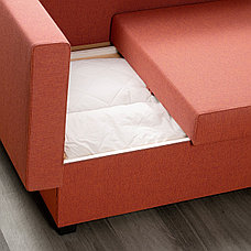 Диван-кровать 2-местный ГРЭЛЛЬСТА оранжевый IKEA, ИКЕА, фото 3
