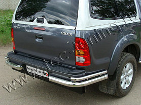 ОБВЕС защитно-декоративный из нержавеющей стали TOYOTA HILUX 2010, фото 3