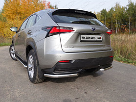 ОБВЕС защитно-декоративный из нержавеющей стали LEXUS NX 300h c 2014 , фото 2