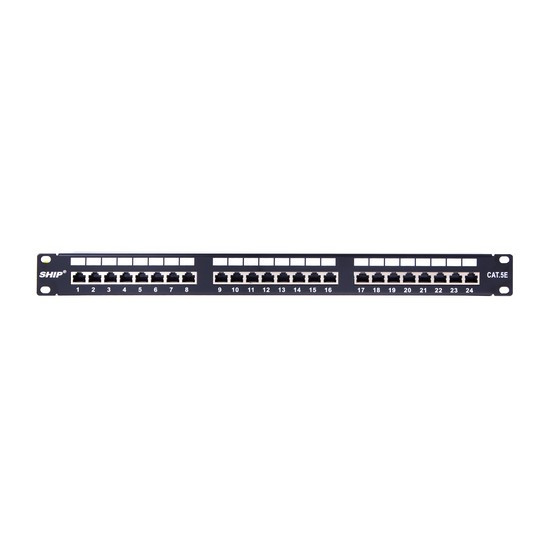 Патч Панель SHIP P197-24М FTP Категория 5e 19" (1U) 24 Порта
