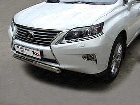 ОБВЕС защитно-декоративный из нержавеющей стали LEXUS RX 350/450h c 2012, фото 3
