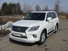 ОБВЕС защитно-декоративный из нержавеющей стали LEXUS LX 570 c 2012-, фото 2