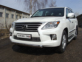 ОБВЕС защитно-декоративный из нержавеющей стали LEXUS LX 570 c 2012-, фото 3
