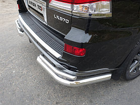 ОБВЕС защитно-декоративный из нержавеющей стали LEXUS LX Sport 570 c 2014 , фото 3