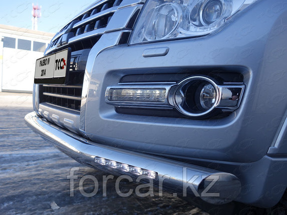ОБВЕС защитно-декоративный из нержавеющей стали MITSUBISHI PAJERO IV c 2014 , фото 2