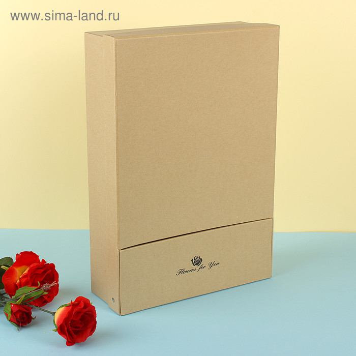 Коробка для цветов 36 х 25 х 9 см