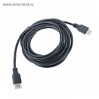 Кабель HDMI - HDMI, v 1.4, 5 м, чёрный