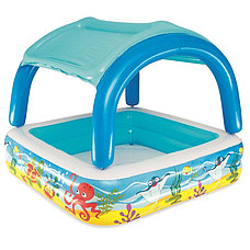 Детский надувной бассейн со съемным навесом, Bestway 52192, фото 3
