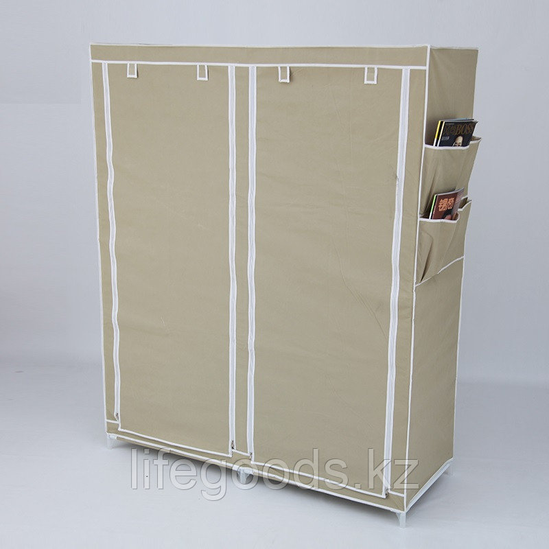 Тканевый гардеробный шкаф 135x50x165 см YOULITE YLT-0704 - фото 5 - id-p63690873