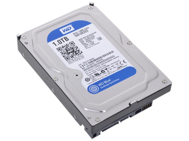 Жёсткий диск SATA 1TB 7200RPM 6GB/S 64MB WD10EZEX WDC - фото 1 - id-p61459136