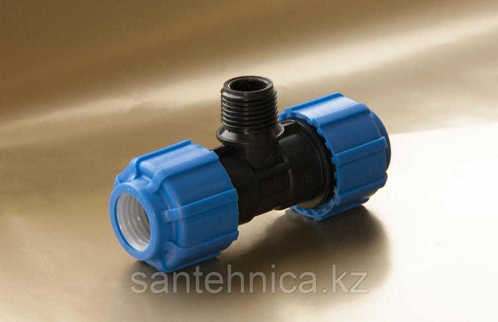 Тройник с наруж. резьбой 40*1 1/4*40 (15)