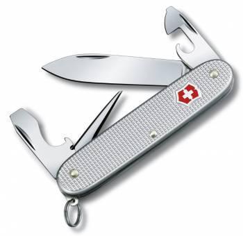 Нож складной перочинный Victorinox Pioneer, Кол-во функций: 8 в 1, Цвет: Серебристый, (0.8201.26B1)