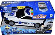 660-A206 Полицейская машина - превращается в гараж для машин 36*18см, фото 5