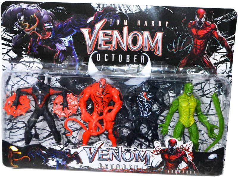 Немного помятая!! 1901-4 Венум герой Марвел Venom October 4шт 35*48см