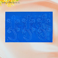 Светоотражающая наклейка «Ящерица», 11 × 5,5 см, цвет МИКС