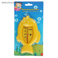 Термометр детский для воды в виде карася, пластик, 14 см,