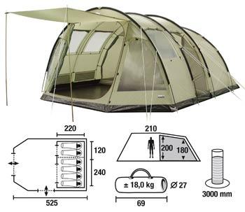 Палатка HIGH PEAK  DURBAN 6 R89026