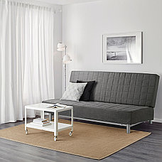 Диван-кровать 3-местный БЕДИНГЕ Шифтебу темно-серый ИКЕА, IKEA , фото 2