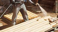 Обработка противопожарным составом деревянных конструкций