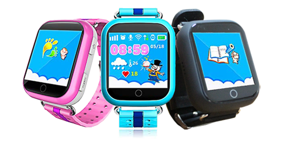 Детские GPS часы Smart Baby Watch Q100