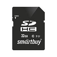 SDHC class 10 UHS-I, 32GB карта памяти Smartbuy