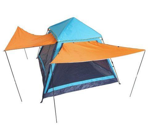 Шатёр-палатка автомат с москитной сеткой и съемными стенками [230х230х166 см], фото 2