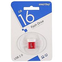 Диск накопительный USB Smartbuy  16GB Lara Red