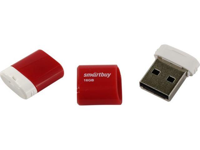 Диск накопительный USB Smartbuy 16GB Lara Red - фото 2 - id-p63705662