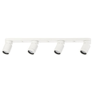 Потолочный софит НИМОНЕ 4 лампы белый ИКЕА, IKEA, фото 2
