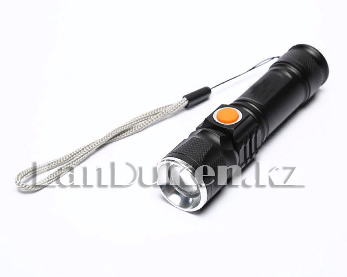 Фонарь ручной регулирующийся светодиодный LED 3 режима USB CYZ-515 - фото 2 - id-p63706215