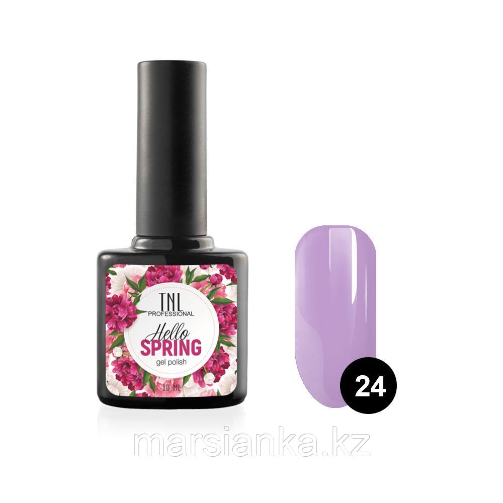 Гель-лак TNL Hello Spring #24 лавандовый, 10мл