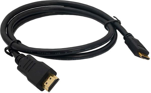 Кабель Mini HDMI to HDMI: продажа, цена в Алматы. Запчасти и комплектующие  для профессионального аудио-видео оборудования от "ТехникаПлюс" - 63709836