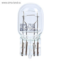 Лампа автомобильная Osram, W21/5W, 12В, 21/5 Вт, W3x16q