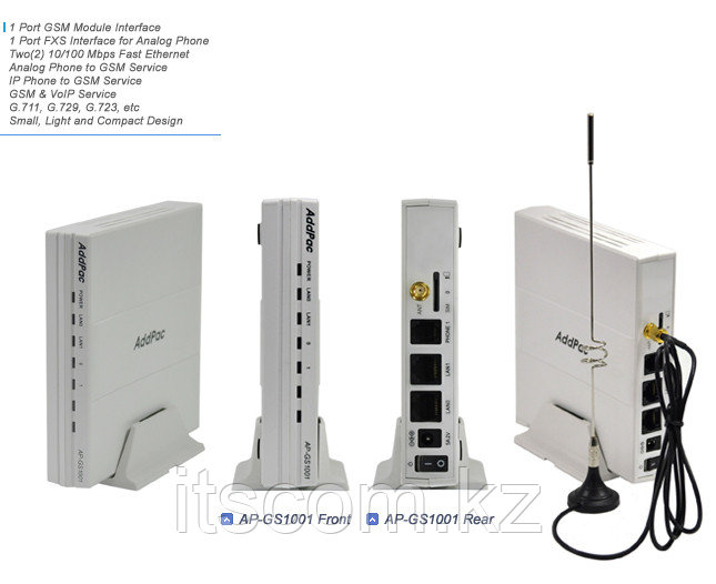 VoIP-GSM шлюз AddPac AP-GS1001B - фото 5 - id-p2340068