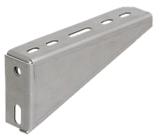 Кронштейн настенный под лоток шириной 100 мм INOX