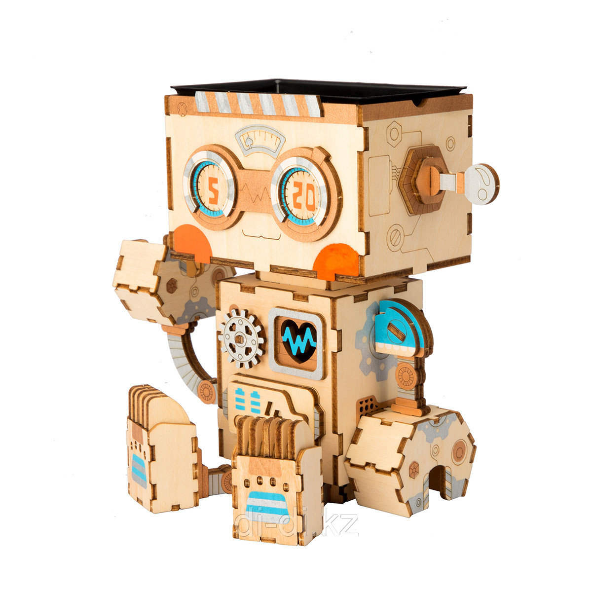 Румбокс кашпо Robotime "Робот"