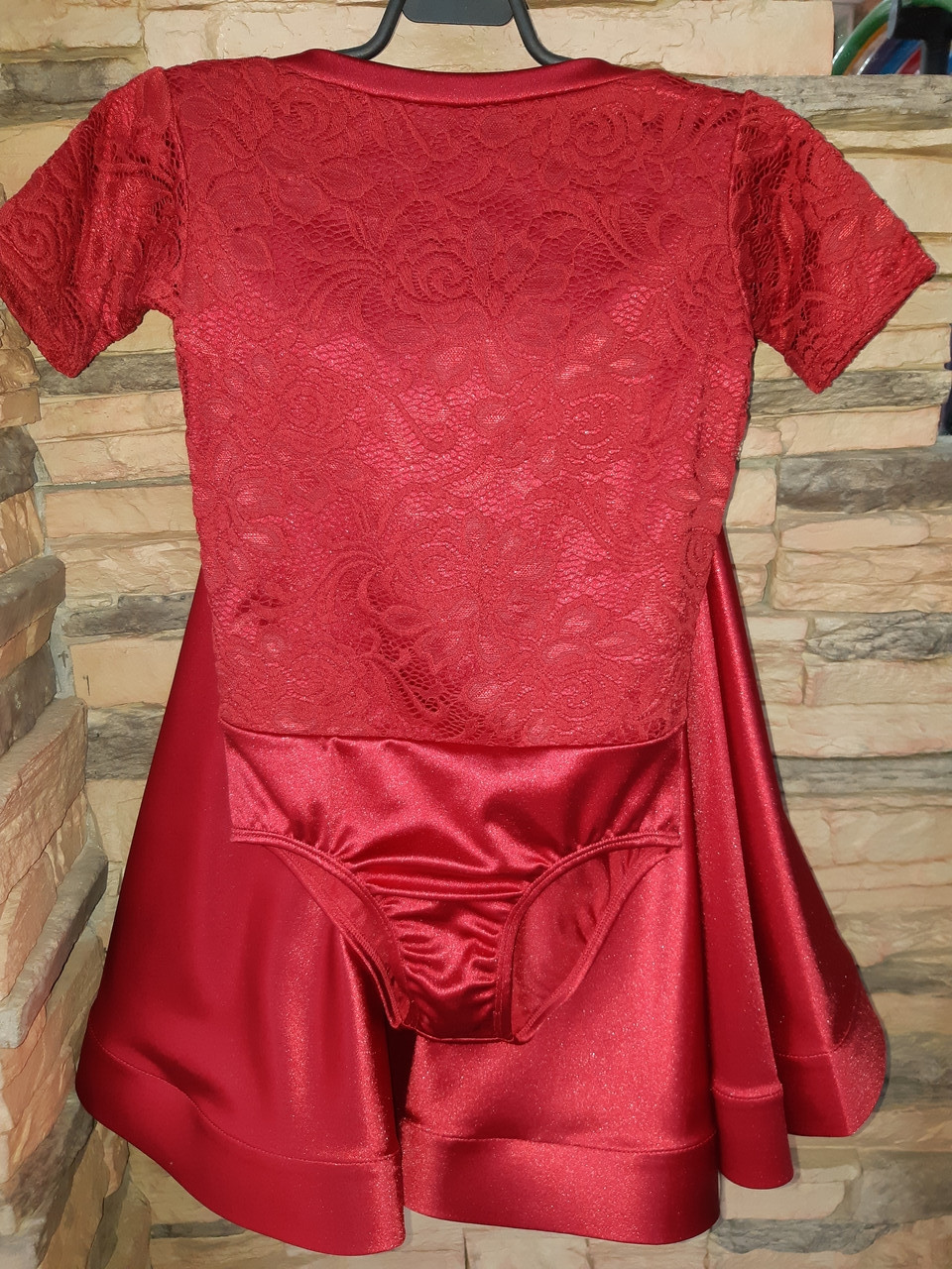 Комплект боди гипюр+юбка, рукав 1/4 (34 размер), фото 1